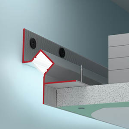 پروفیل چفت کناف 16 میل مشکی