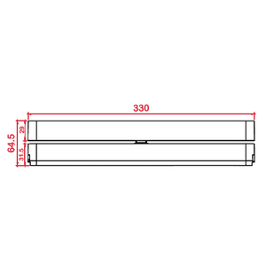 چراغ ترک لایت لنزدار کتابی 18 وات